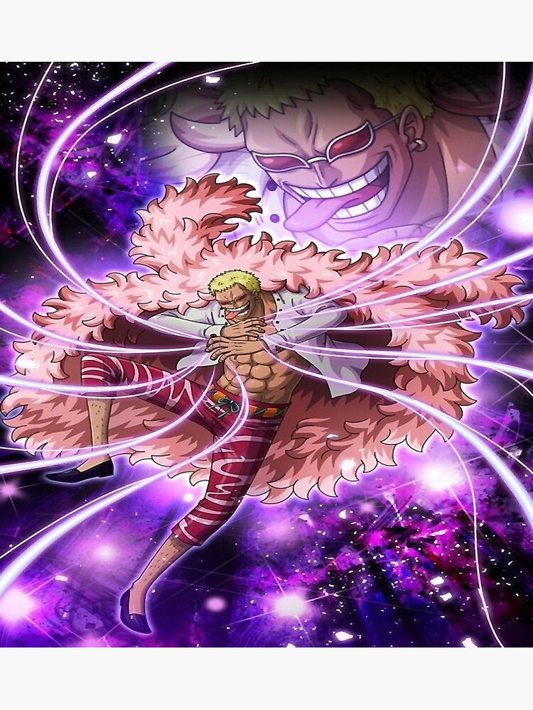 "One Piece Doflamingo" Poster for Sale by WandaMcCullough Redbubble