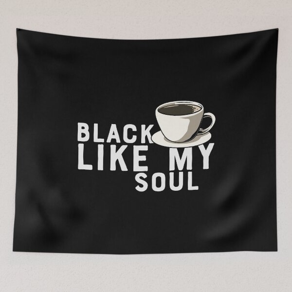 Item preview, Black Coffee Like My Soul designed and sold by Shirtflyer.