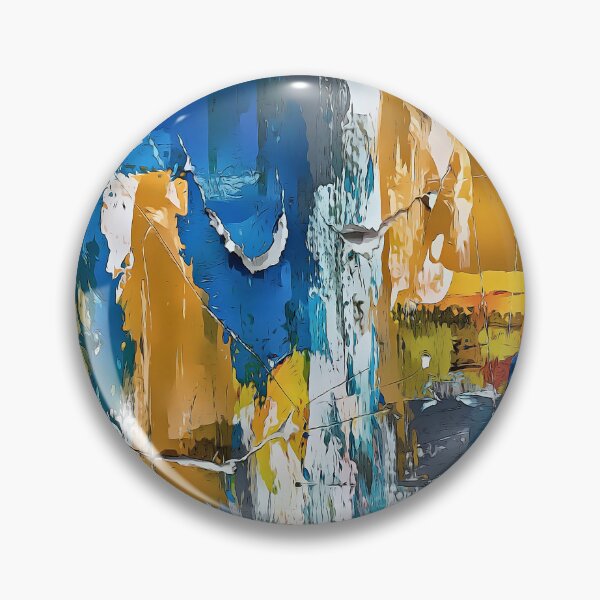 Item preview, Bold Blue Abstract Bold Blue Abstract  designed and sold by EcoArtLab.