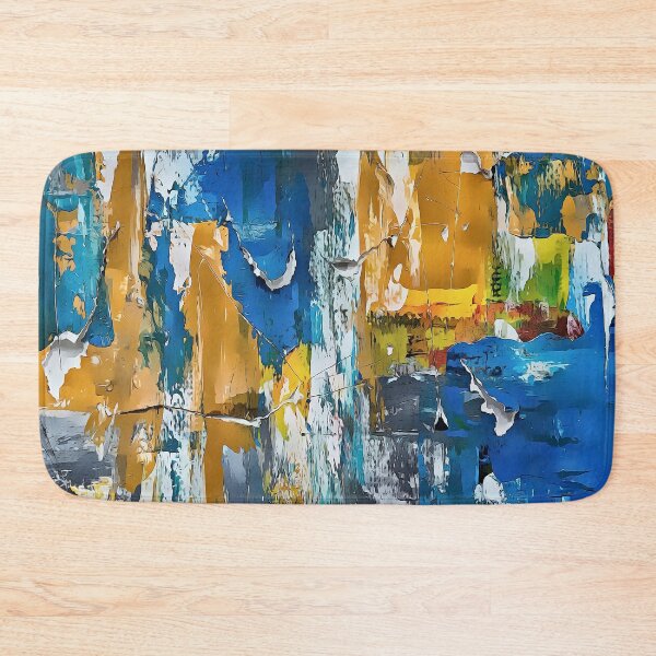 Item preview, Bold Blue Abstract Bold Blue Abstract  designed and sold by EcoArtLab.