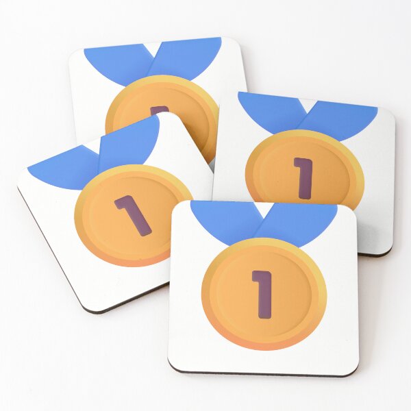 Item preview, 1st place medal emoji - optimized designed and sold by abroadDesigns.
