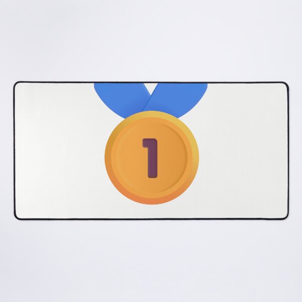 Item preview, 1st place medal emoji - optimized designed and sold by abroadDesigns.