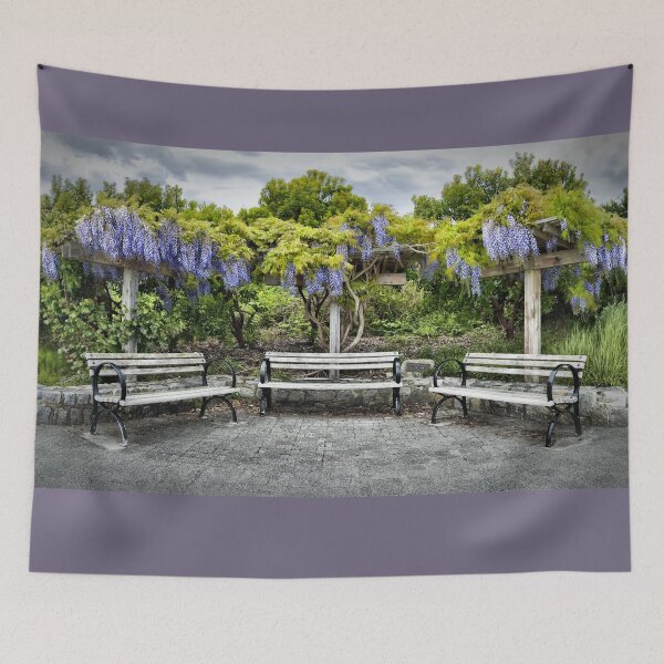 Item preview, Three Benches (with Wisteria) [HDRI Panorama] designed and sold by MasterJames.