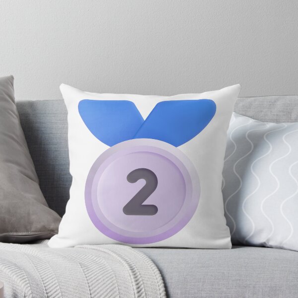 Item preview, 2nd Place Medal Emoji - Large designed and sold by abroadDesigns.