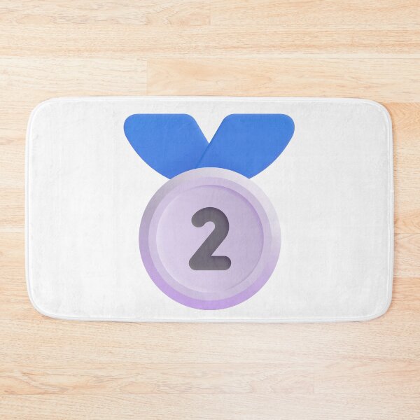Item preview, 2nd Place Medal Emoji - Large designed and sold by abroadDesigns.