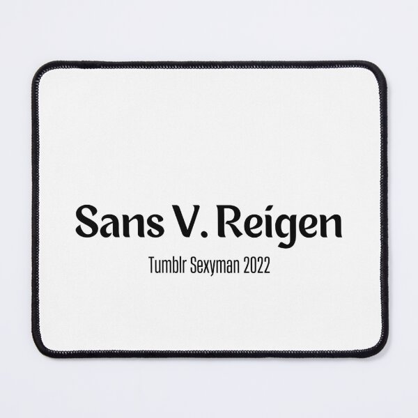 Item preview, Sans vs Reigen Tumblr Sexyman Poll 2022 designed and sold by SundaySoup.