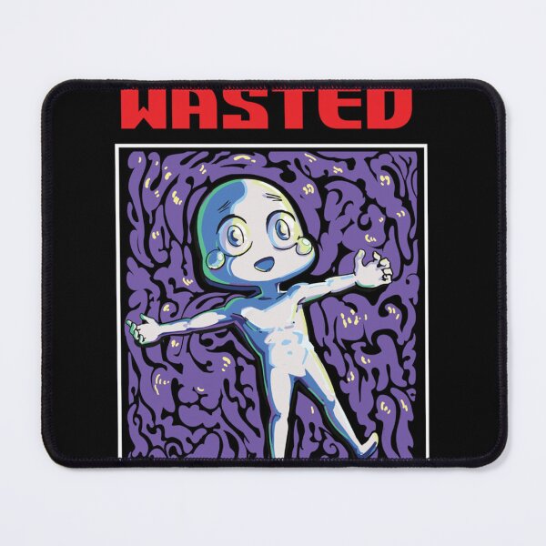 Item preview, WASTED (Purple Waves) Essential T-Shirt designed and sold by YusufRuiter.