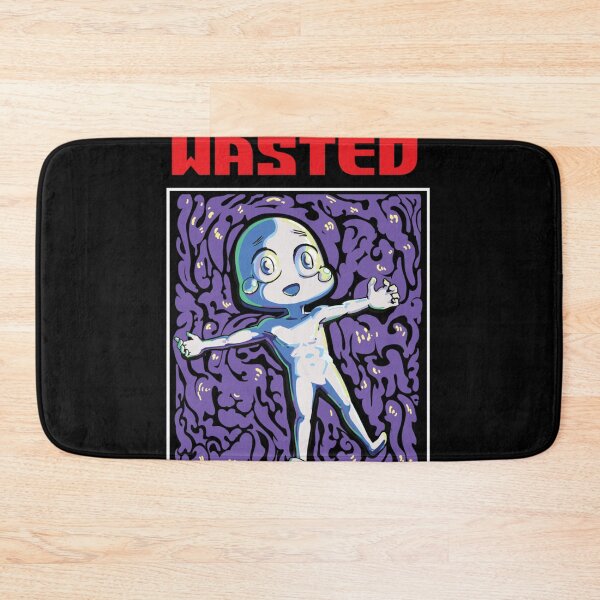 Item preview, WASTED (Purple Waves) Essential T-Shirt designed and sold by YusufRuiter.