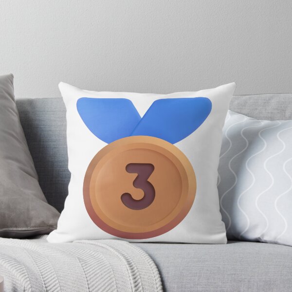 Item preview, 3rd Place Medal Emoji - Large designed and sold by abroadDesigns.