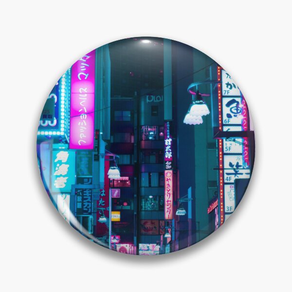 Item preview, Tokyo - A Neon Wonderland Cyberpunk Neon City designed and sold by mprodart.