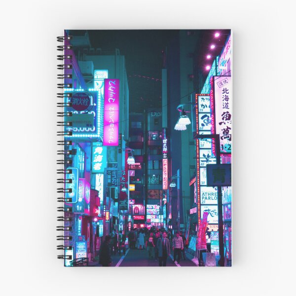 Item preview, Tokyo - A Neon Wonderland Cyberpunk Neon City designed and sold by mprodart.
