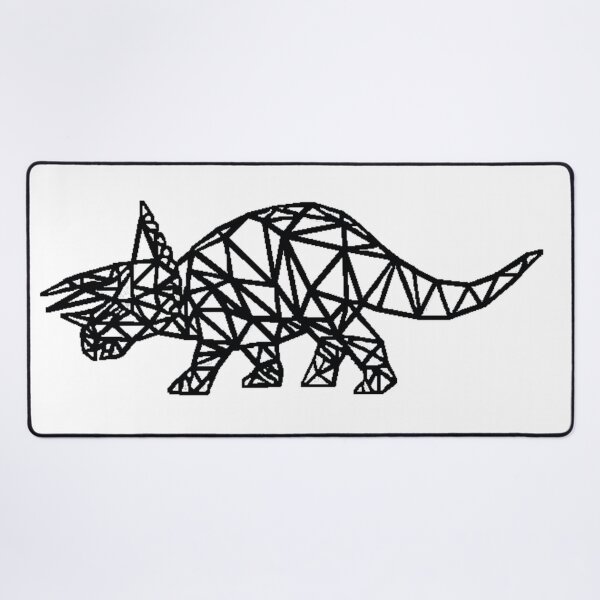 Item preview, Triceratops  - Black Line designed and sold by NaomiWallace321.