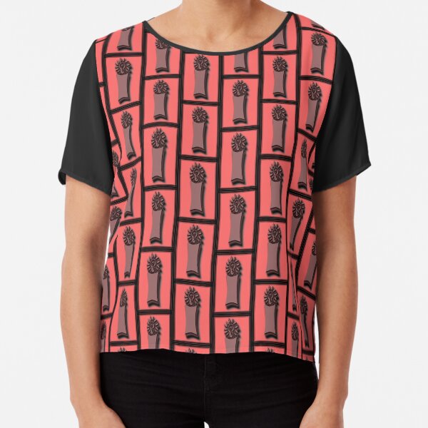 The Alphabet The letter I Chiffon Top