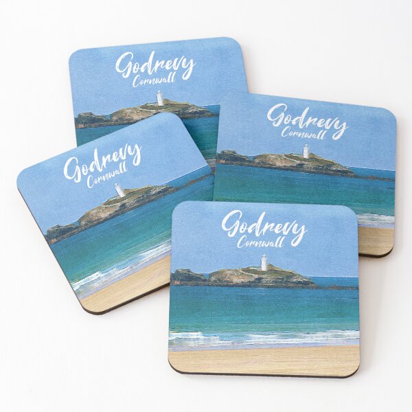 Item preview, Godrevy Beach & Lighthouse, Cornwall. designed and sold by 2cimage.