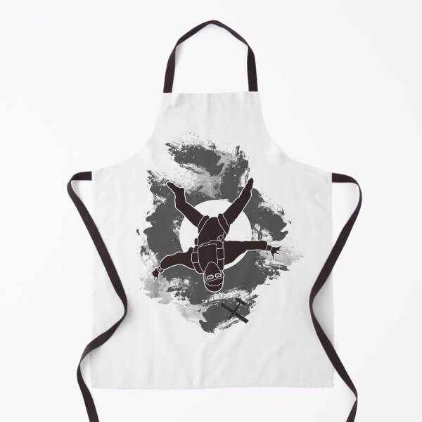 Item preview, Freeflyer in black with sun and clouds in grey designed and sold by FatSlugDesigns.