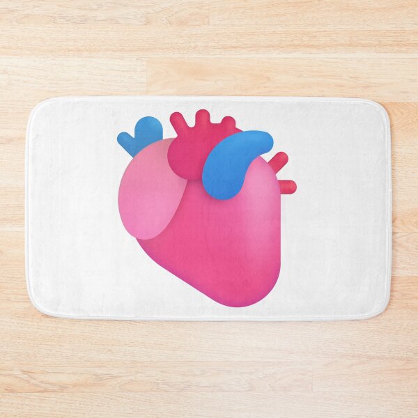 Item preview, Anatomical Heart Emoji - Large designed and sold by abroadDesigns.