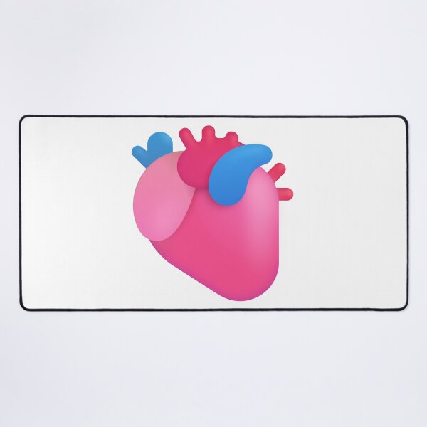 Item preview, Anatomical Heart Emoji - Large designed and sold by abroadDesigns.