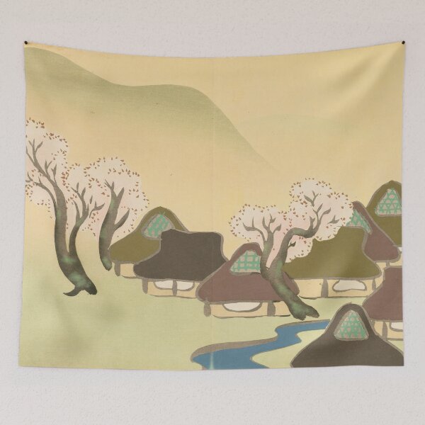 Item preview, Farming Village in Spring designed and sold by Twisted Wick.