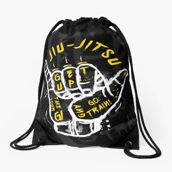 Jiu-jitsu. Go train! 2 Drawstring Bag