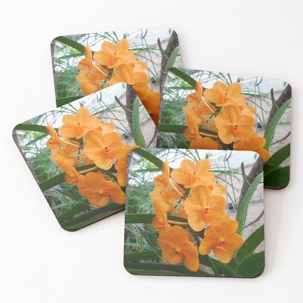 Item preview, This orange orchid is full of joie de vivre designed and sold by Raigitam.