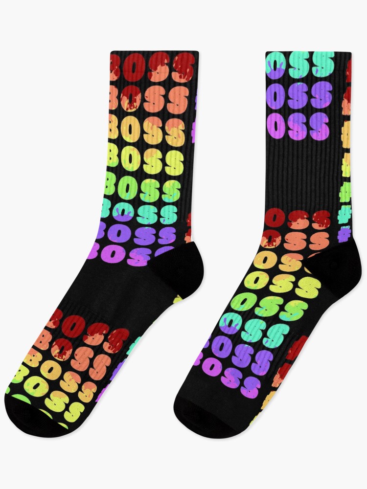Thumbnail 1 of 5, Socks, #GIRLBOSS designed and sold by Cap696.