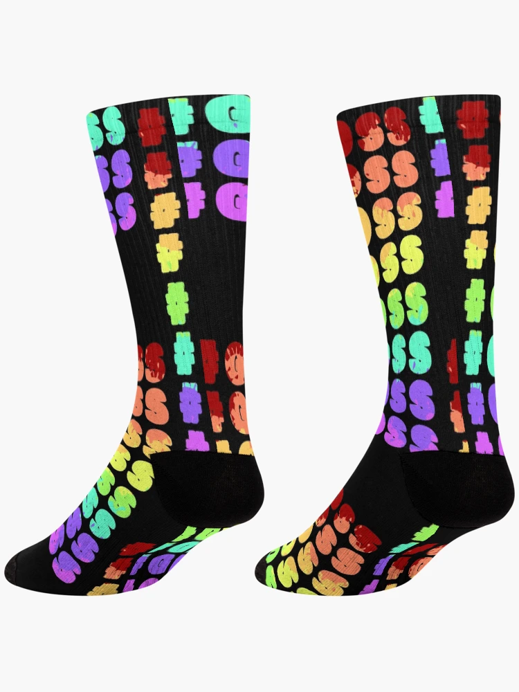 Thumbnail 4 of 5, Socks, #GIRLBOSS designed and sold by La Loca.