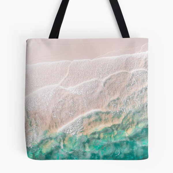 Item preview, White sand beach drone shot designed and sold by mprodart.