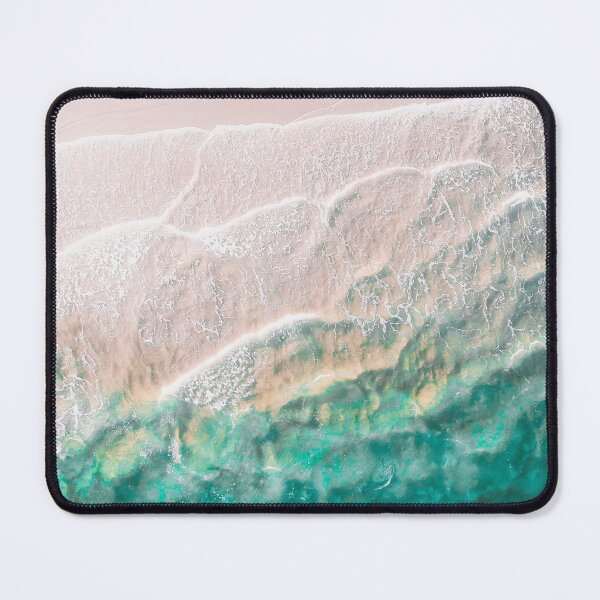Item preview, White sand beach drone shot designed and sold by mprodart.