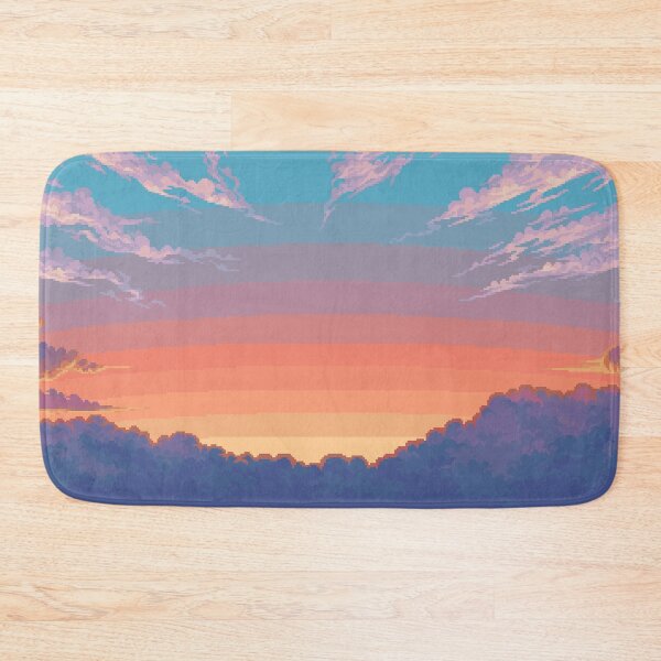 Item preview, Sunset Clouds designed and sold by Tofu's Pixel Art Store.