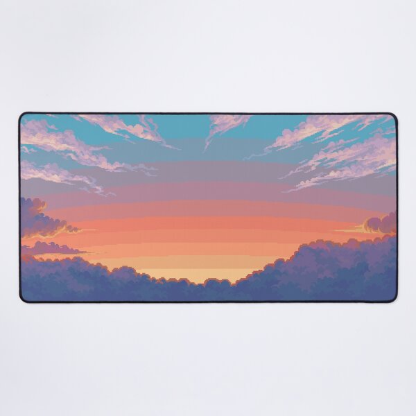 Item preview, Sunset Clouds designed and sold by Tofu's Pixel Art Store.