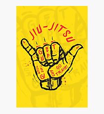 Jiu-jitsu. Go train! Photographic Print