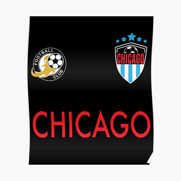 "Chicago Fire Soccer Jersey" Poster for Sale by heavenlywhale Redbubble