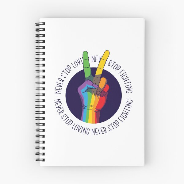 Item preview, LGBTQIA Never Stop Loving CSD Gay Pride designed and sold by vkbusiness.