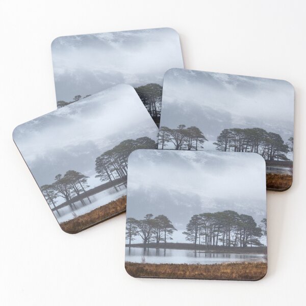 Item preview, Loch Maree Winter Mists Wester Ross Scotland. designed and sold by PhotosEcosse.