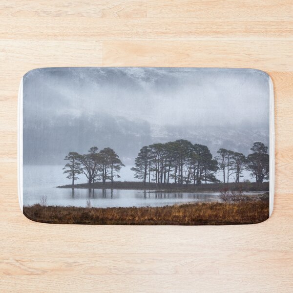 Item preview, Loch Maree Winter Mists Wester Ross Scotland. designed and sold by PhotosEcosse.