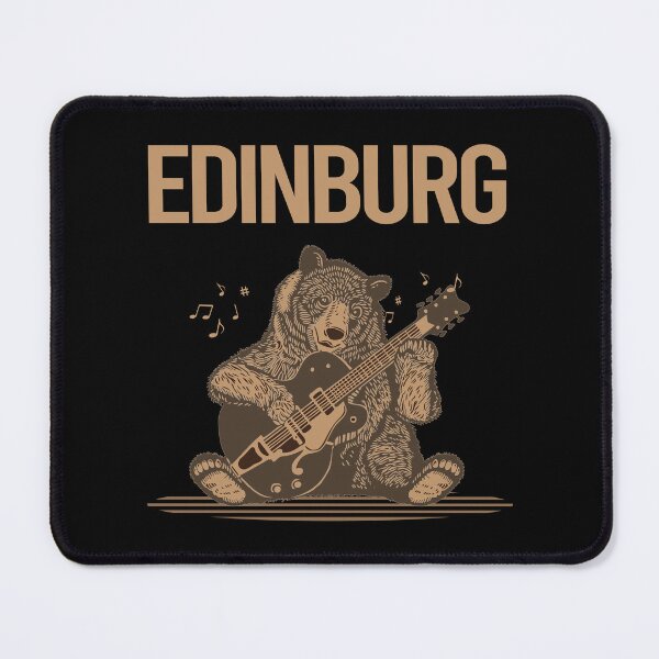 Item preview, Bear With Guitar Edinburg designed and sold by BloodMoneyTwit.