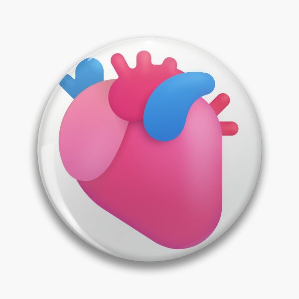 Item preview, Anatomical Heart Emoji - optimized designed and sold by abroadDesigns.