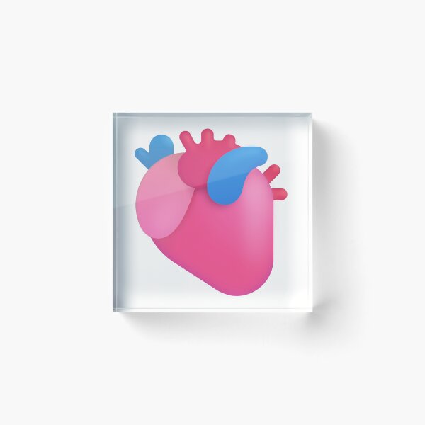Item preview, Anatomical Heart Emoji - optimized designed and sold by abroadDesigns.