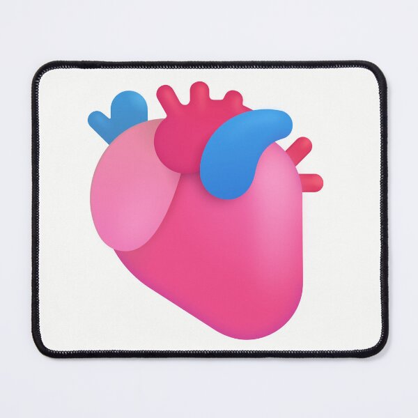 Item preview, Anatomical Heart Emoji - optimized designed and sold by abroadDesigns.