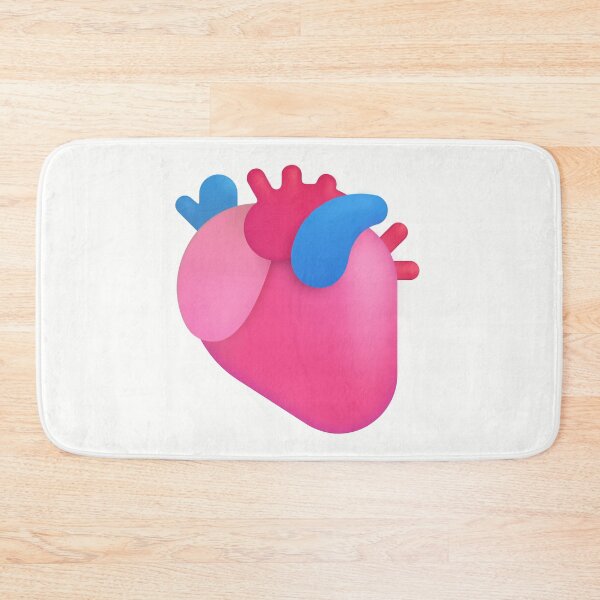 Item preview, Anatomical Heart Emoji - optimized designed and sold by abroadDesigns.