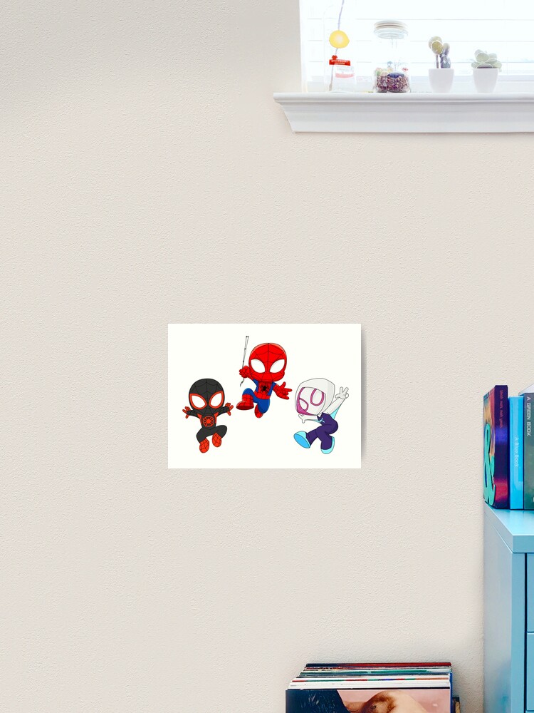 Cute spiders friends, spider ghost girl, cute baby spidey black, amazing  friends, cartoon ghost  Sticker for Sale by DariaMiller