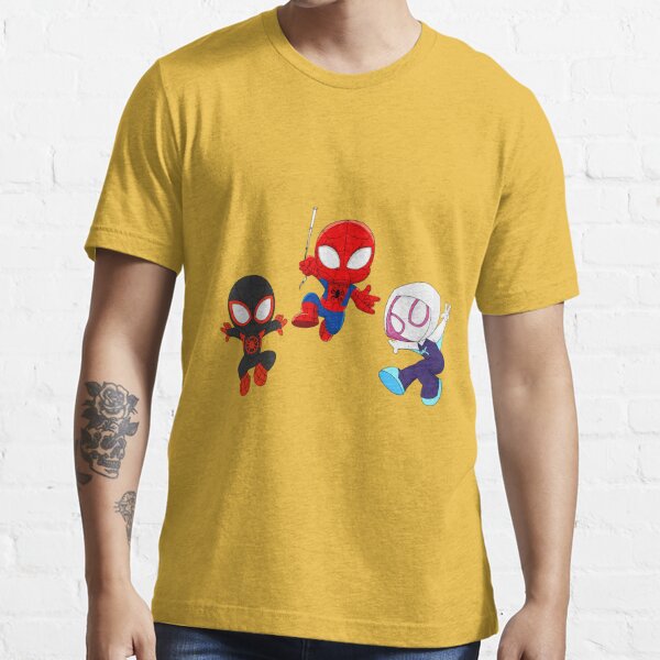 Amazing friends, baby spiders ghost, cute baby spidey girl, cartoon spidey,  black spidey Essential T-Shirt for Sale by DariaMiller