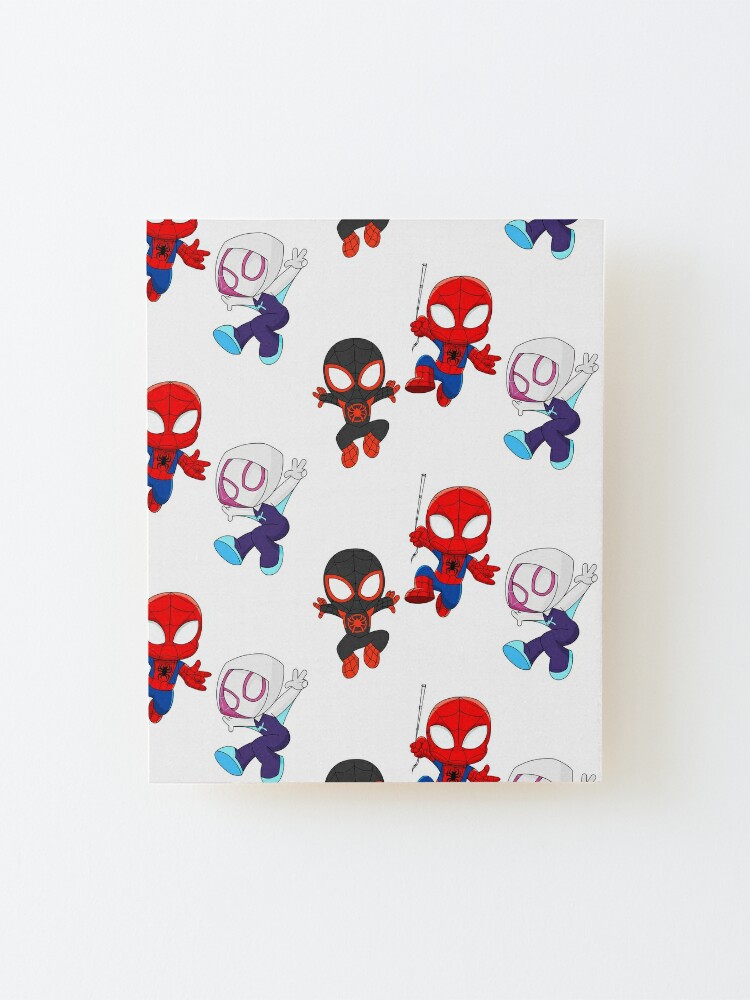 Amazing friends, baby spiders ghost, cute baby spidey girl, cartoon spidey,  black spidey Magnet for Sale by DariaMiller