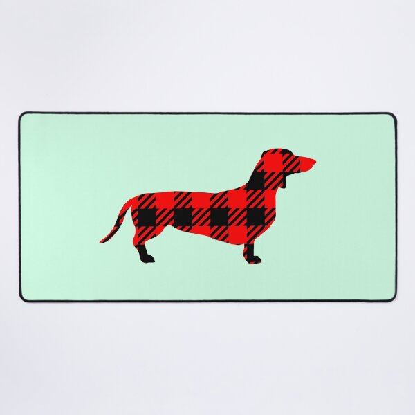 Item preview, Buffalo Plaid Dachshund designed and sold by franktact.