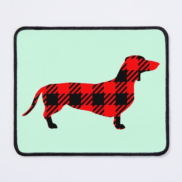 Item preview, Buffalo Plaid Dachshund designed and sold by franktact.