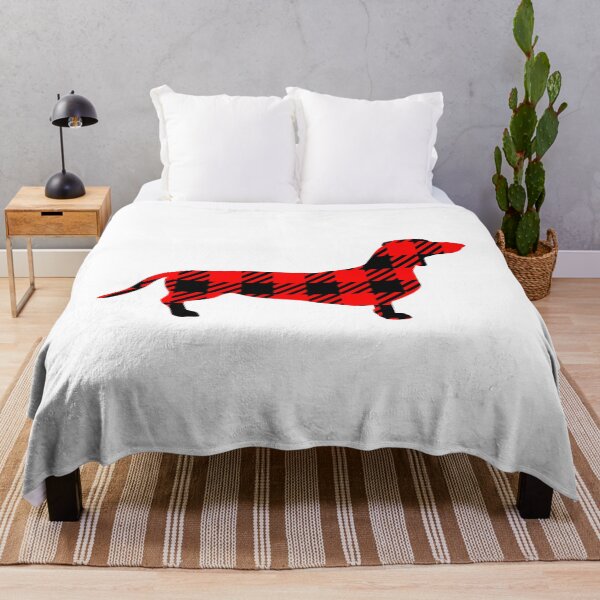 Item preview, Buffalo Plaid Dachshund designed and sold by franktact.
