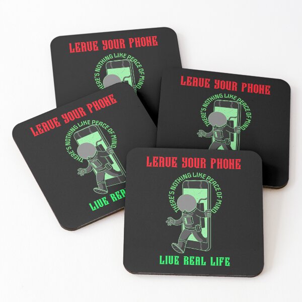 Item preview, LEAVE YOUR PHONE - LIVE REAL LIFE designed and sold by MJ96-PRO.