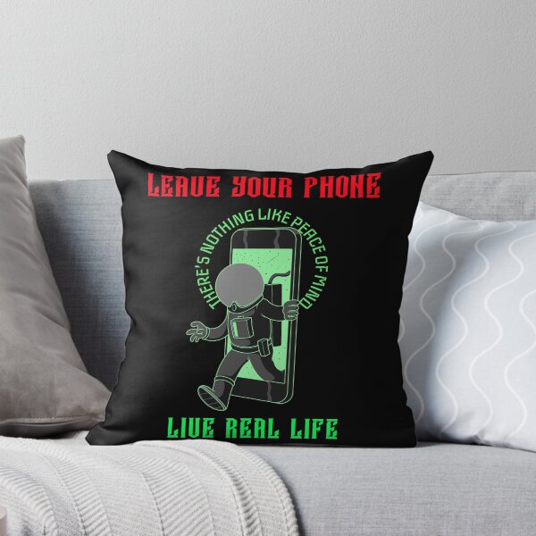 Item preview, LEAVE YOUR PHONE - LIVE REAL LIFE designed and sold by MJ96-PRO.