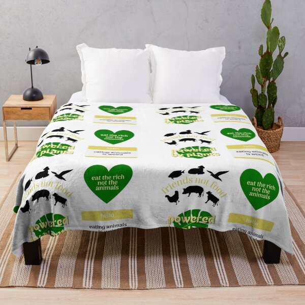 Item preview, vegan vegeterian stickers pack yellow golden green designed and sold by annylands.