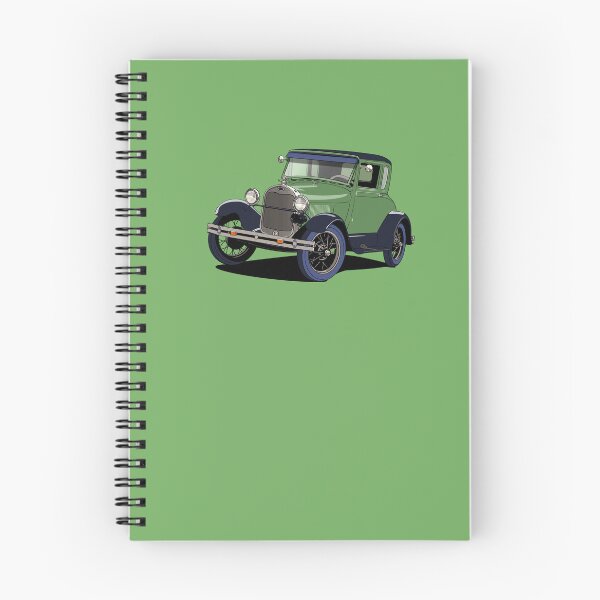 Item preview, Vintage Ford Model A car in green designed and sold by Webazoot Industries - Car Art.